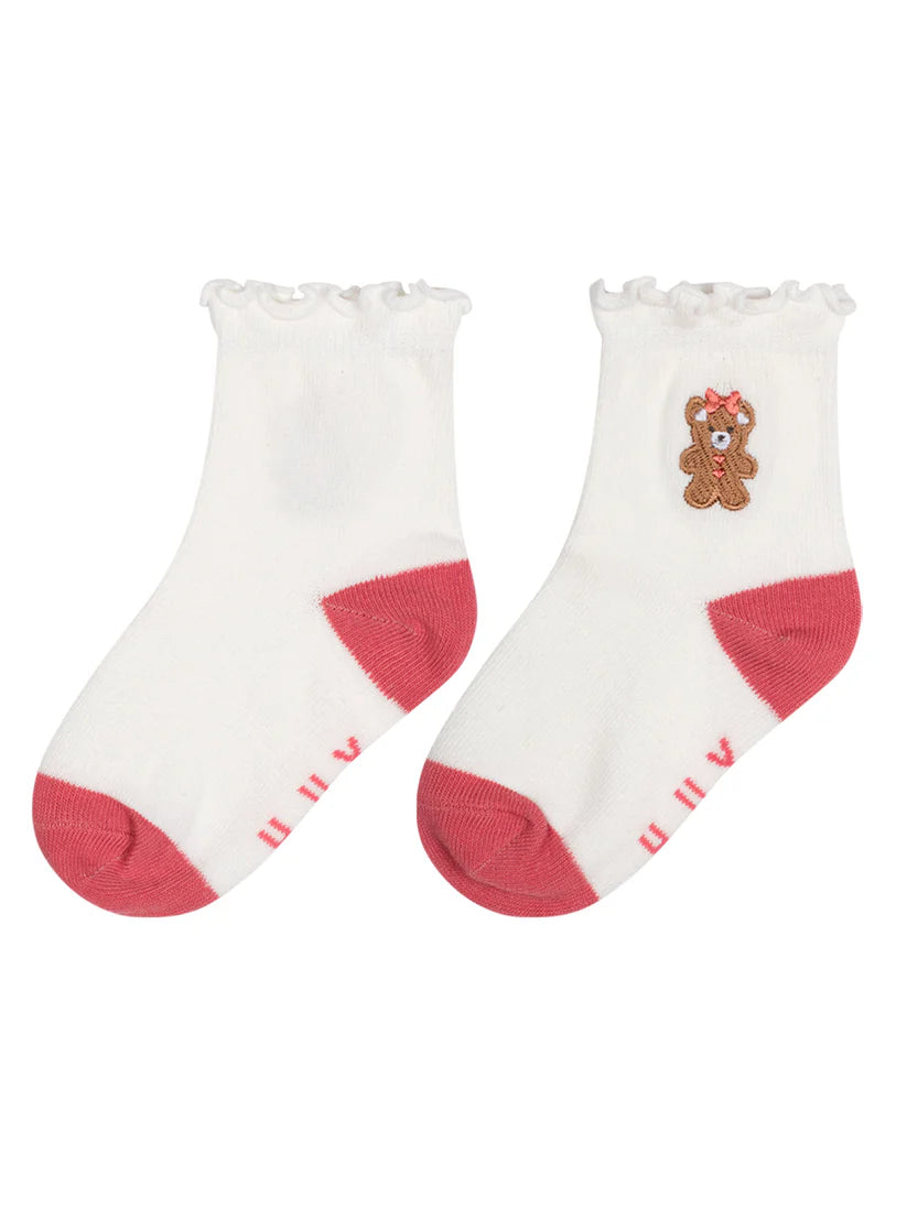 Frilly Festive Socks 2 Pack