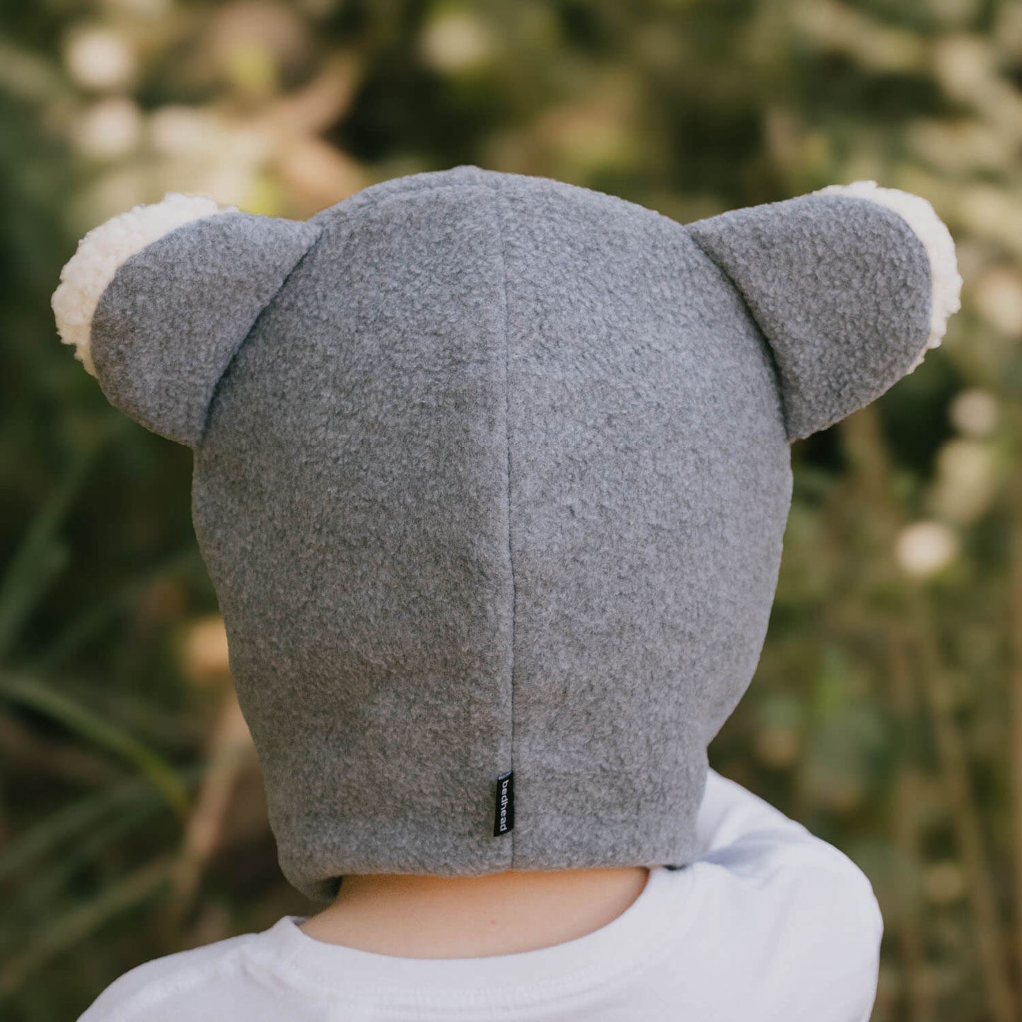 Koala Fleecy Winter Beanie - Grey Marle
