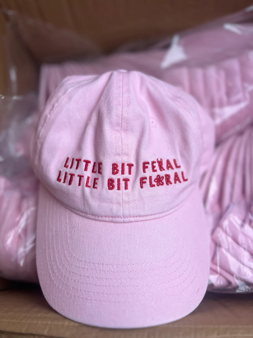 Floral But Feral Cap