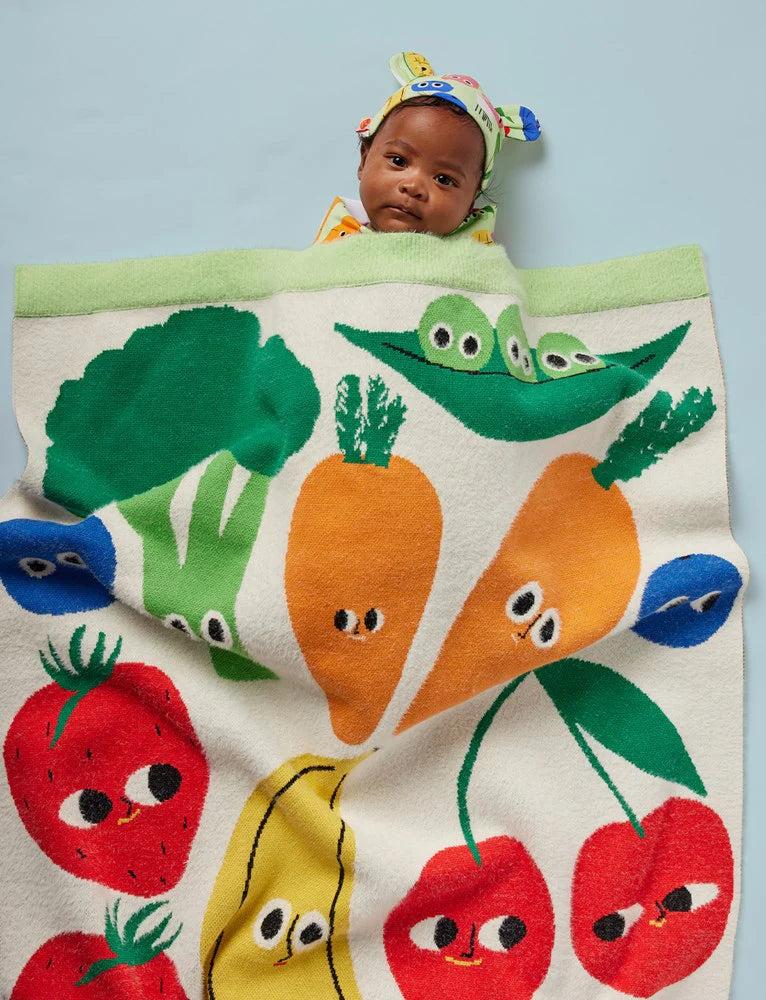 Happy Harvest Baby Blanket (100x80cm)