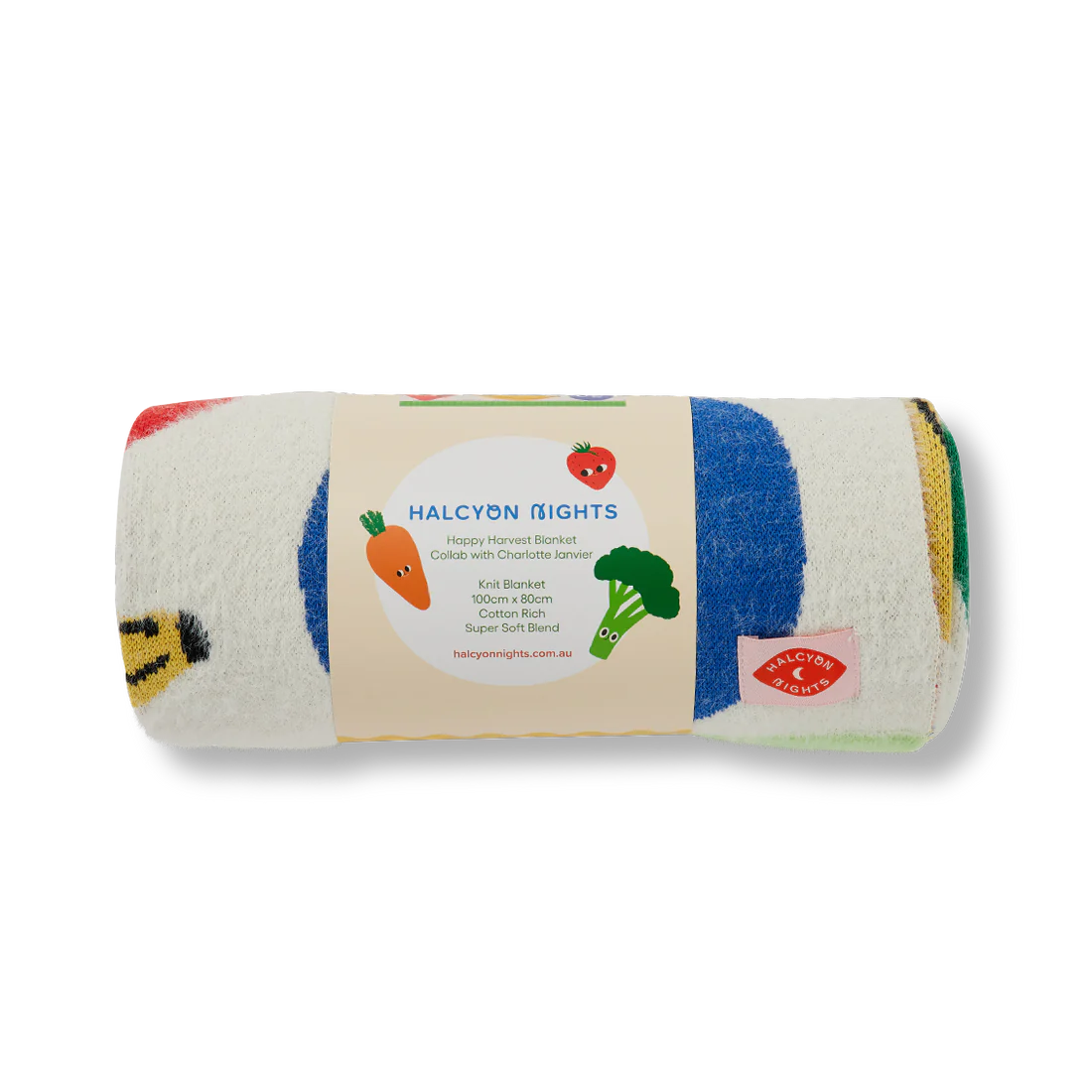 Happy Harvest Baby Blanket (100x80cm)
