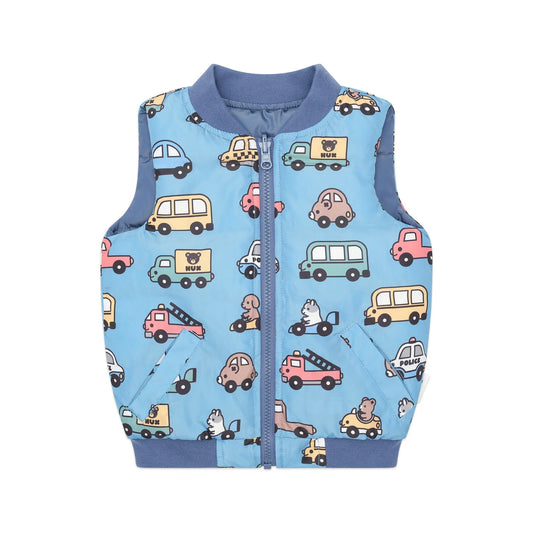 Huxmobile Reversible Puffer Vest