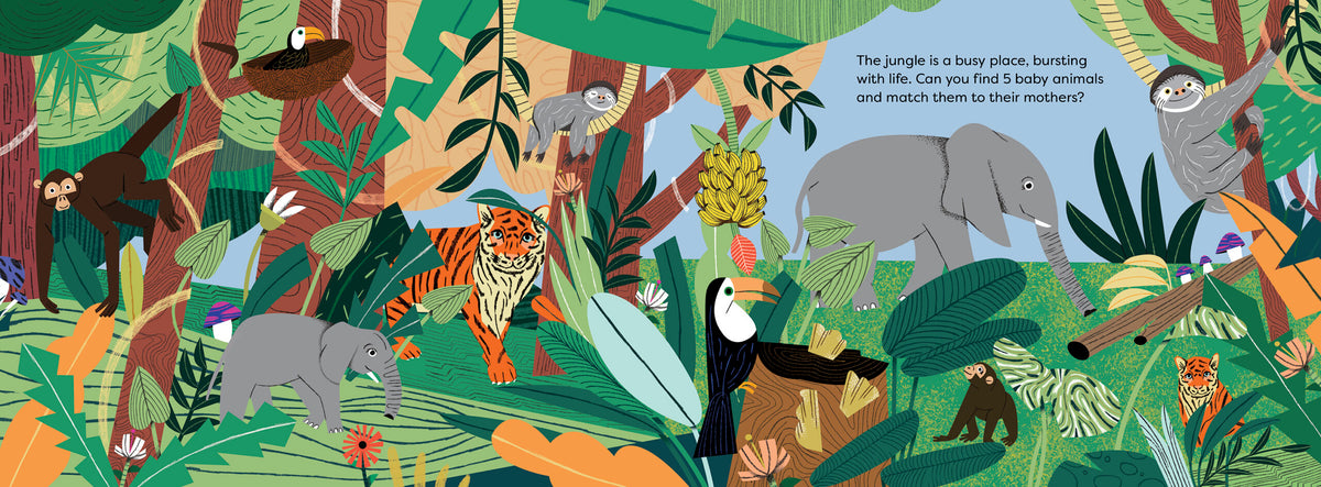 Jungle Jumble: A Lift-The-Flap Jungle Adventure