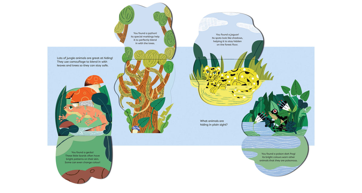 Jungle Jumble: A Lift-The-Flap Jungle Adventure