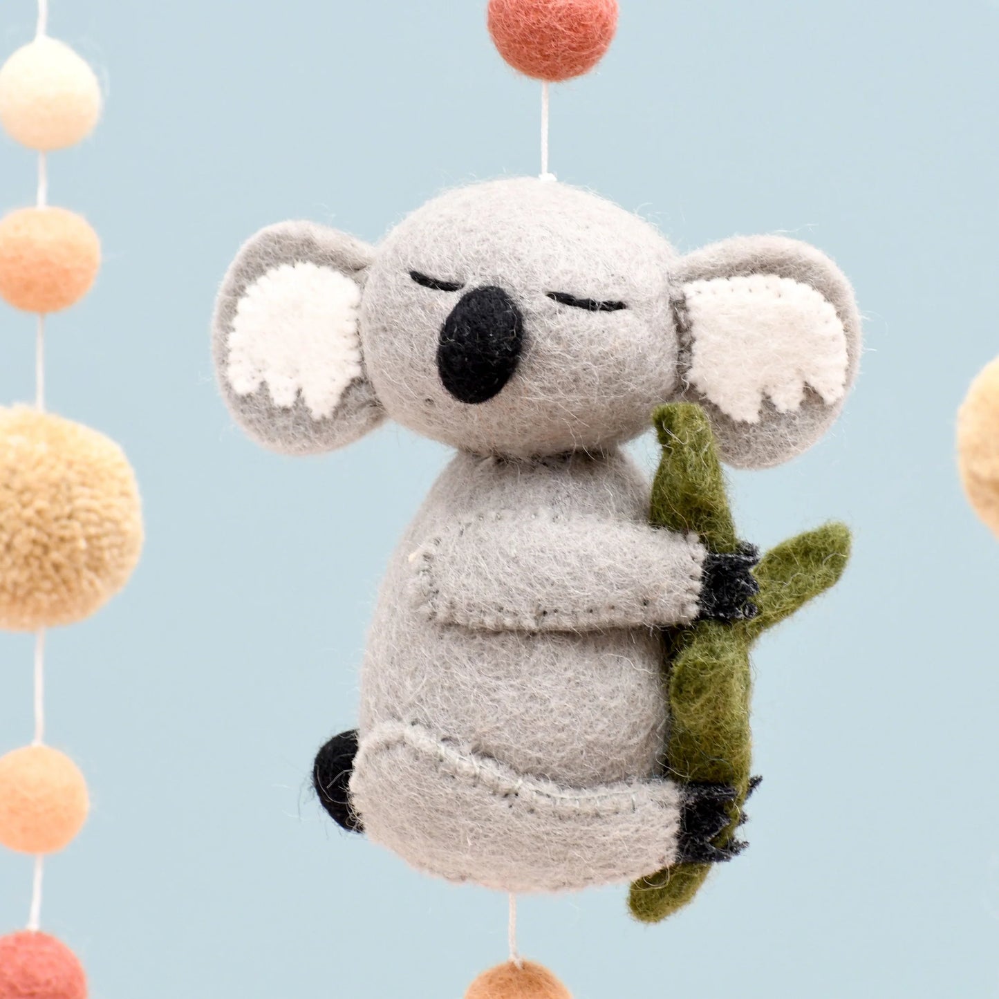 Sleeping Koala Baby Cot Mobile
