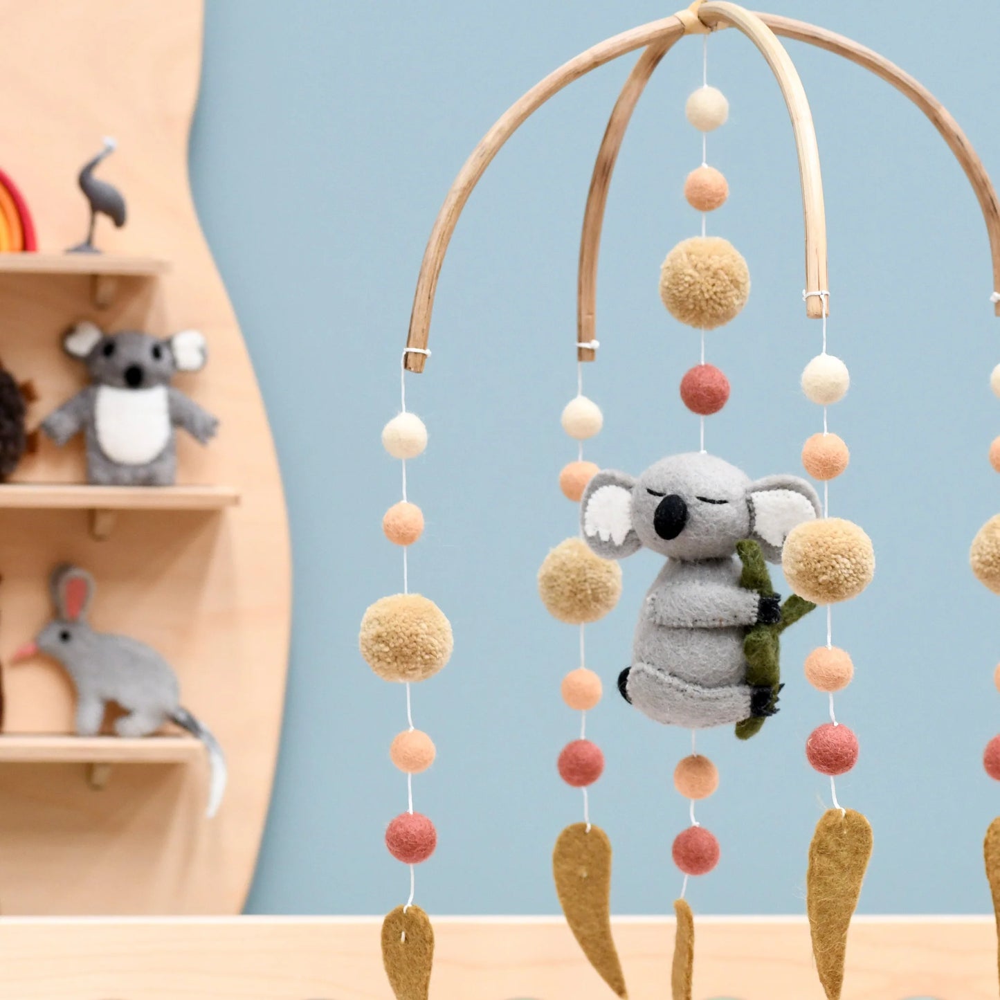 Sleeping Koala Baby Cot Mobile