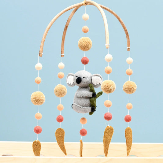 Sleeping Koala Baby Cot Mobile