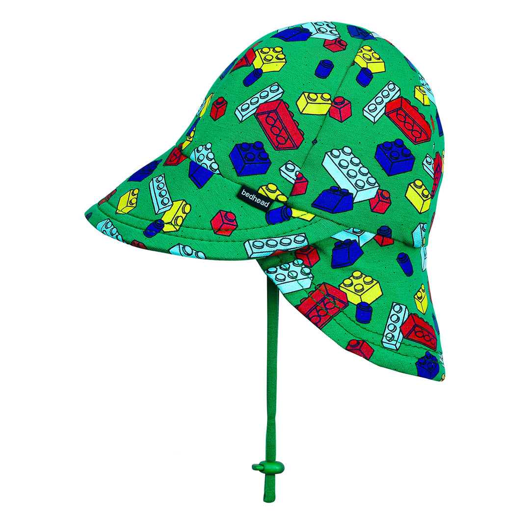 Legionnaire Flap Sun Hat - Blocks