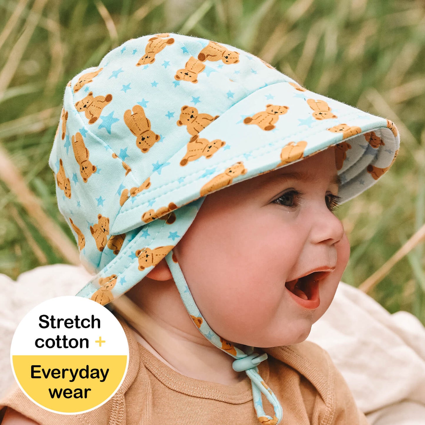 Swim Legionnaire Flap Beach Hat - Lil' Shrimp