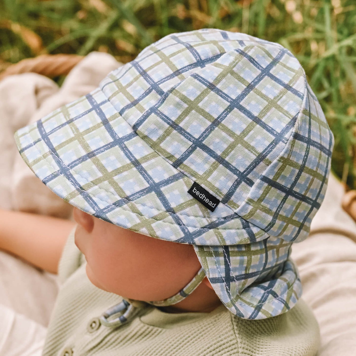 Legionnaire Flap Sun Hat - Pasture