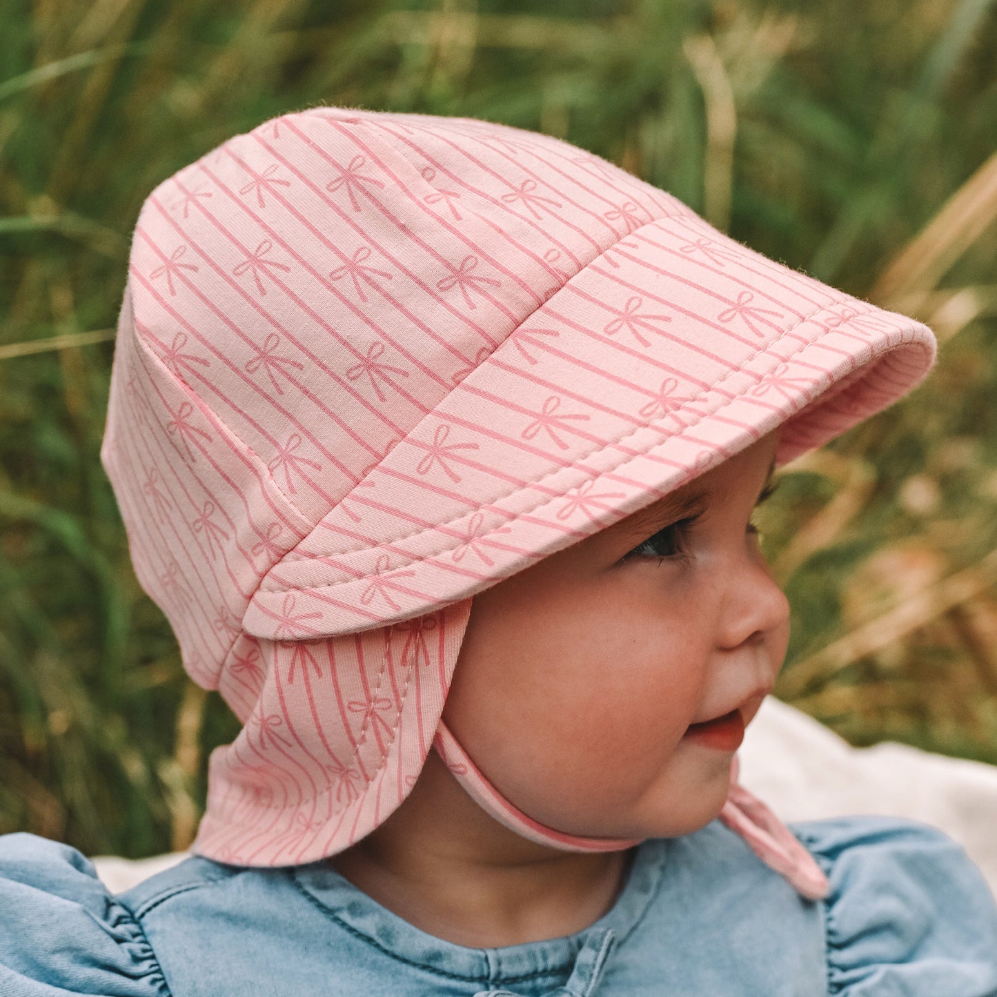 Legionnaire Flap Sun Hat - Ballerina