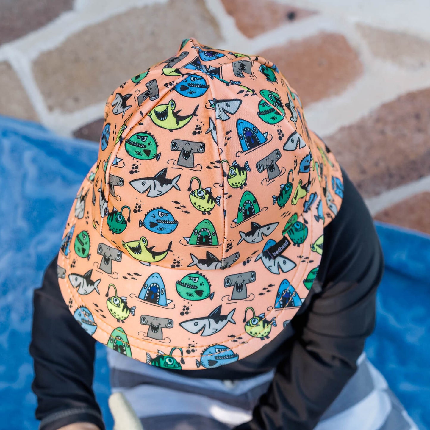 Swim Legionnaire Flap Beach Hat - Nippers