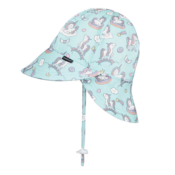 Kids Swim Legionnaire Beach Hat - Unicorn