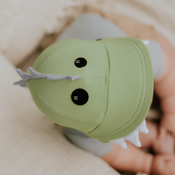 Legionnaire Flap Sun Hat - Dinosaur - Khaki