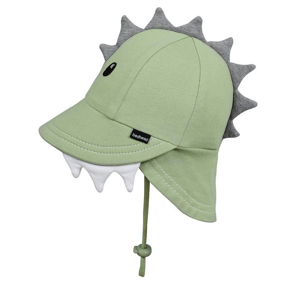 Legionnaire Flap Sun Hat - Dinosaur - Khaki