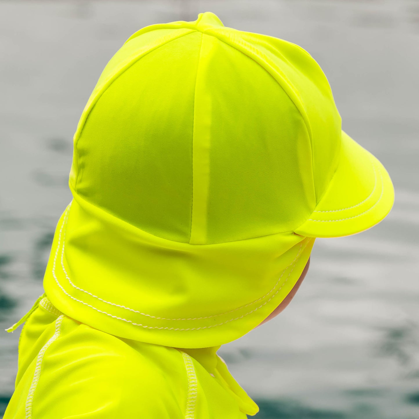 Swim Legionnaire Flap Beach Hat - Sunburst