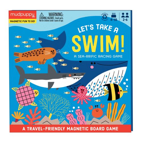 Let's Take A Swim - Travel Magnetic Board Game