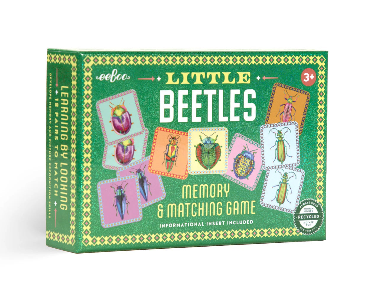 eeBoo Memory & Matching Game - Little Beetles