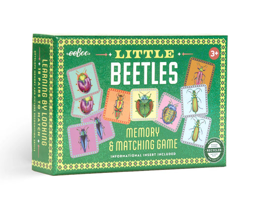 eeBoo Memory & Matching Game - Little Beetles