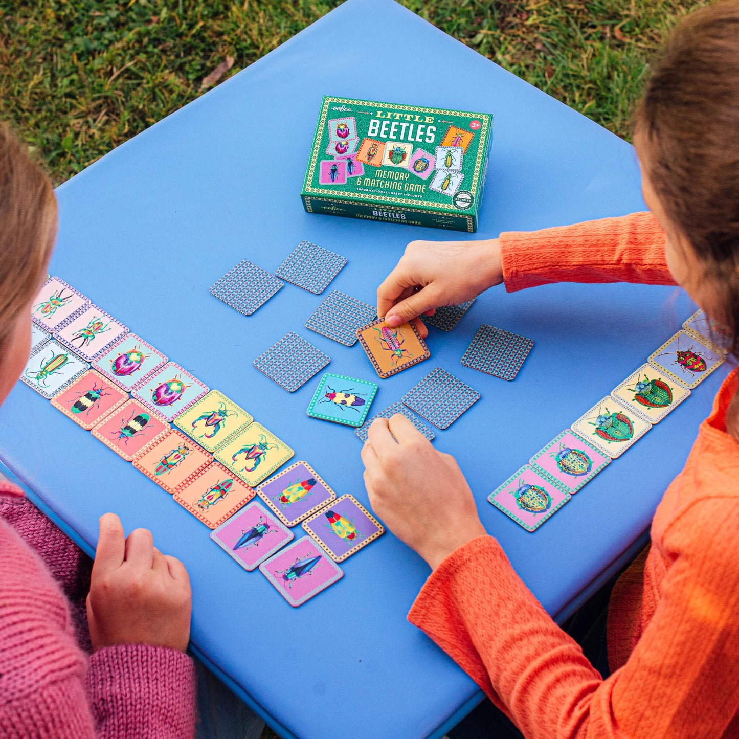 eeBoo Memory & Matching Game - Little Beetles