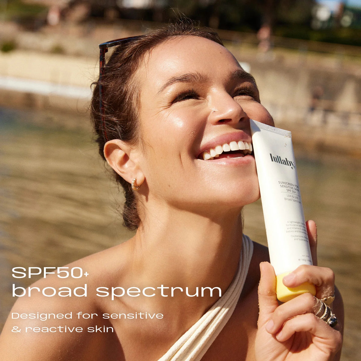 Lullaby SPF 50+ Sensitive Skin Sunscreen 140g