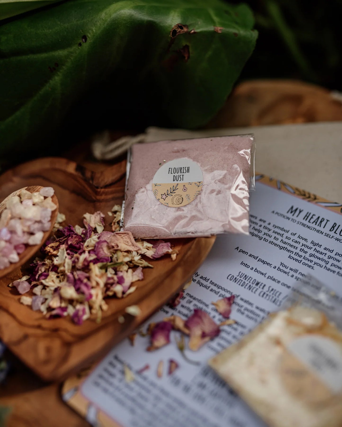 My Heart Blooms - Self Love Potion Pouch
