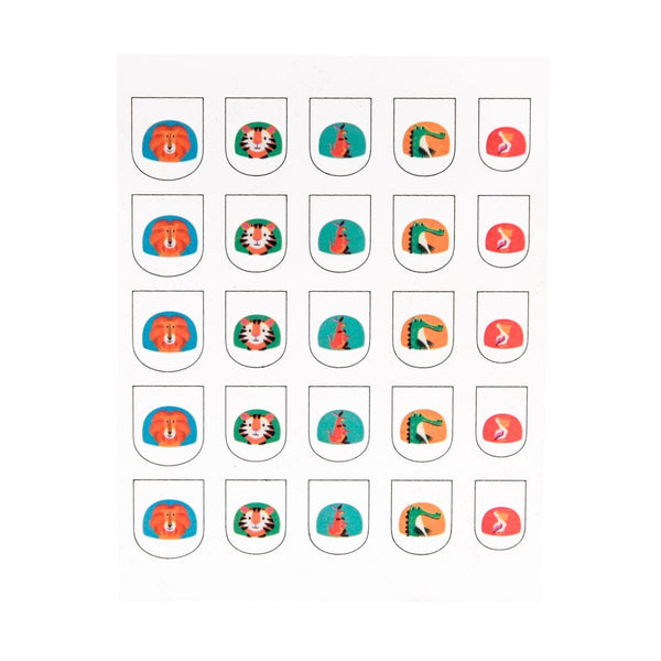 Child Nail Stickers – Colourful Creatures
