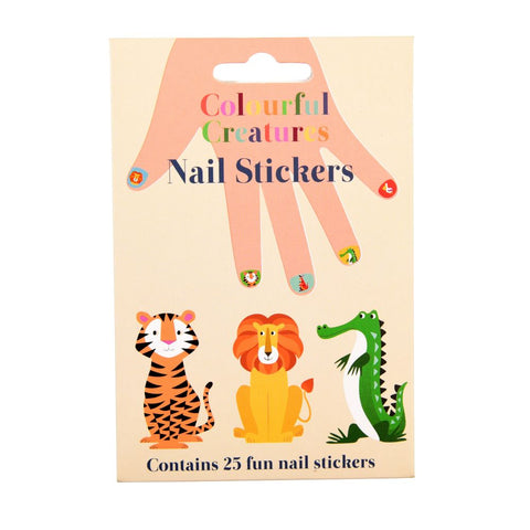 Child Nail Stickers – Colourful Creatures
