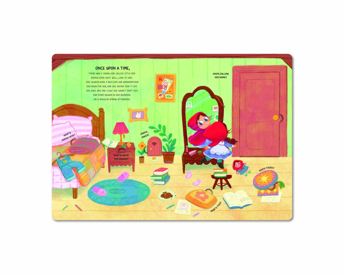 Peek a Flap Fairy Tales Little Red Riding Hood