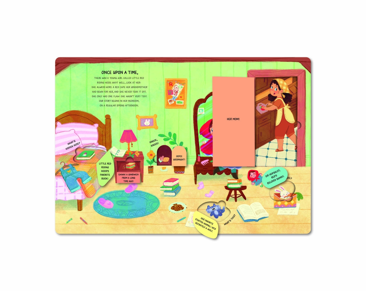 Peek a Flap Fairy Tales Little Red Riding Hood