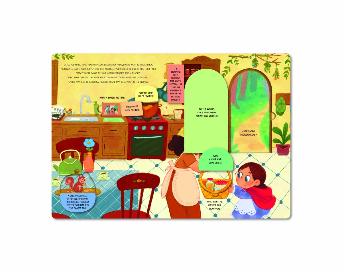 Peek a Flap Fairy Tales Little Red Riding Hood