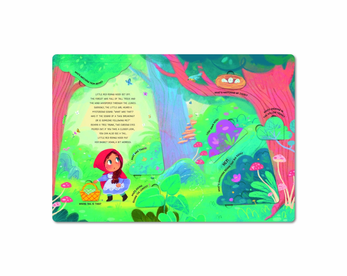 Peek a Flap Fairy Tales Little Red Riding Hood