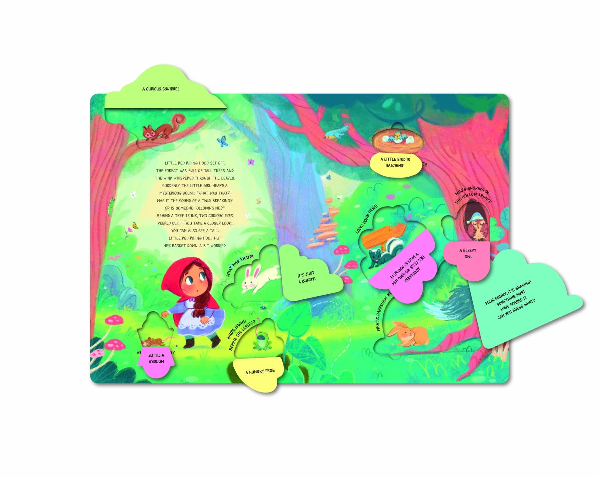 Peek a Flap Fairy Tales Little Red Riding Hood