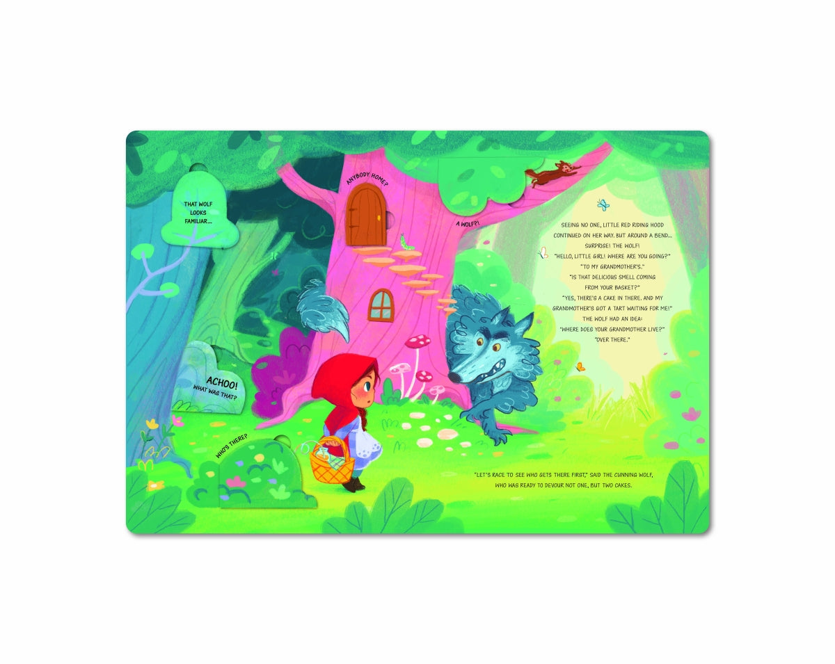 Peek a Flap Fairy Tales Little Red Riding Hood