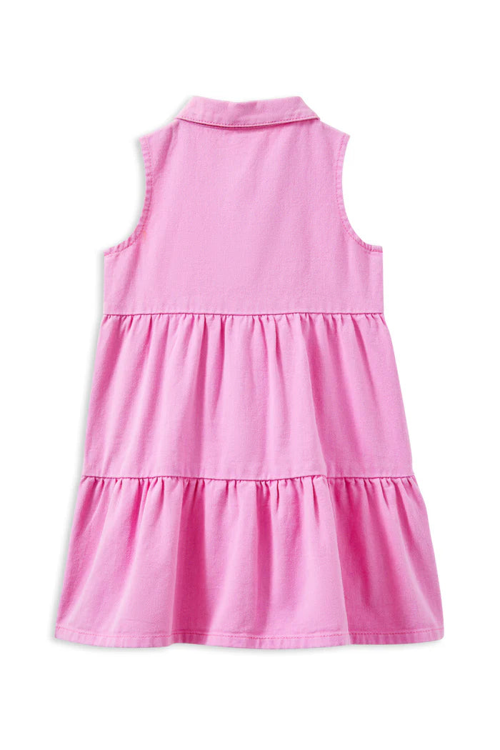 Pink Twill Dress