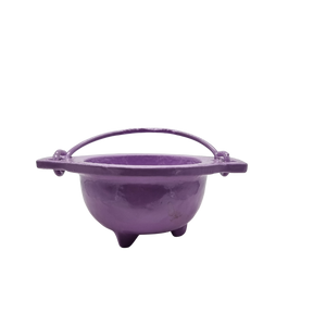 Lavender Cast Iron Cauldron
