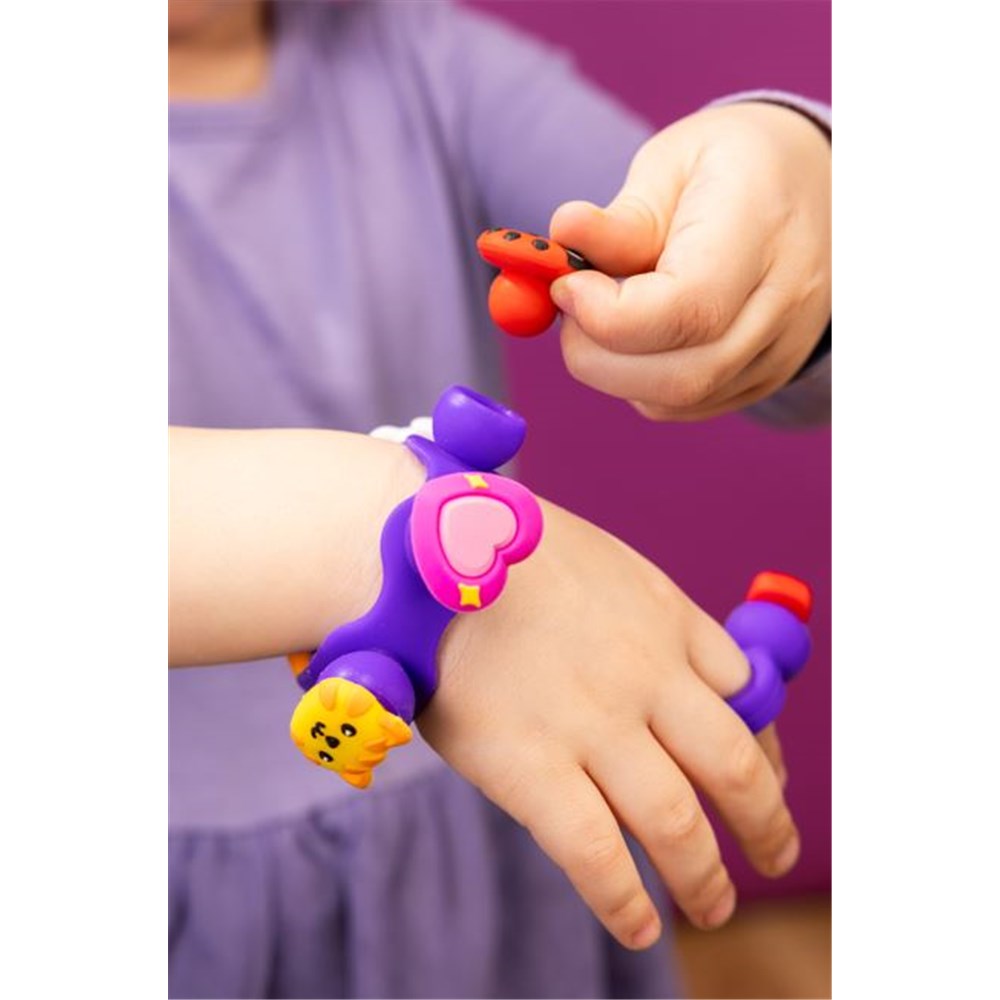 Plip Charms Purple Bracelet