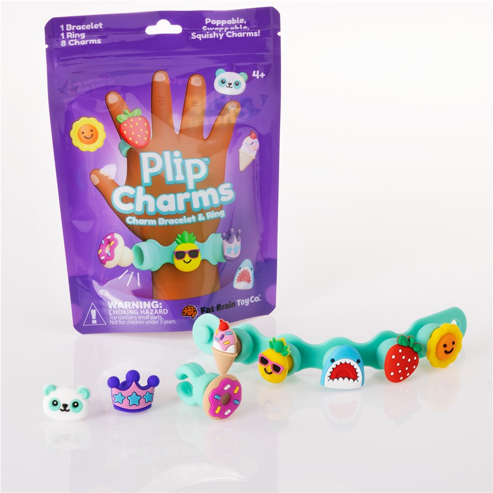 Plips Charms Teal Bracelet
