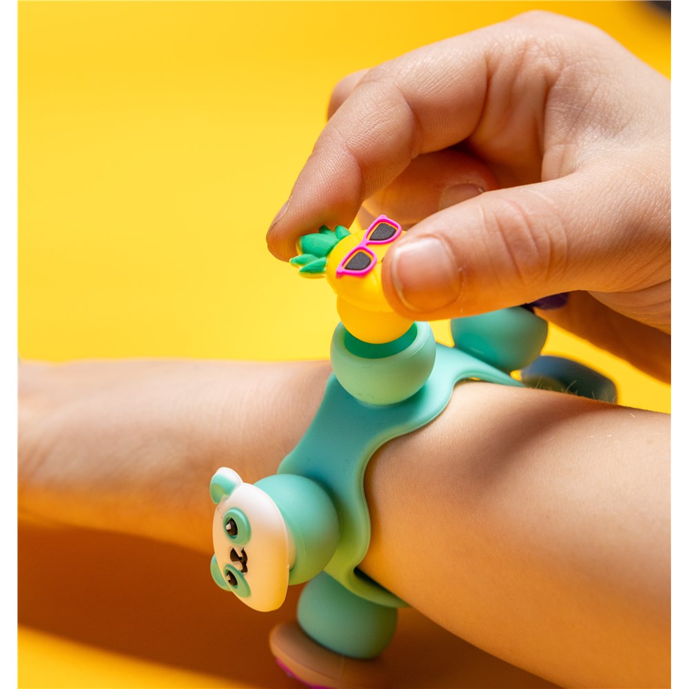 Plips Charms Teal Bracelet