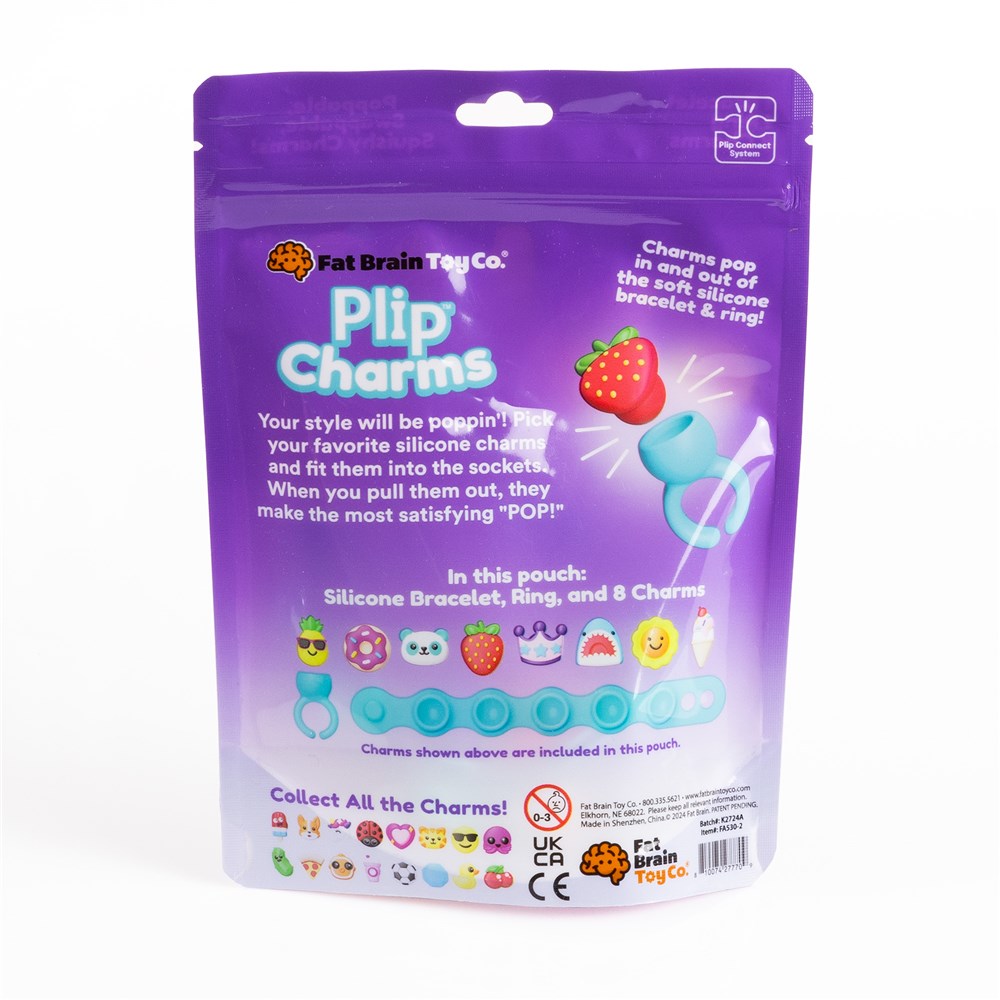 Plips Charms Teal Bracelet