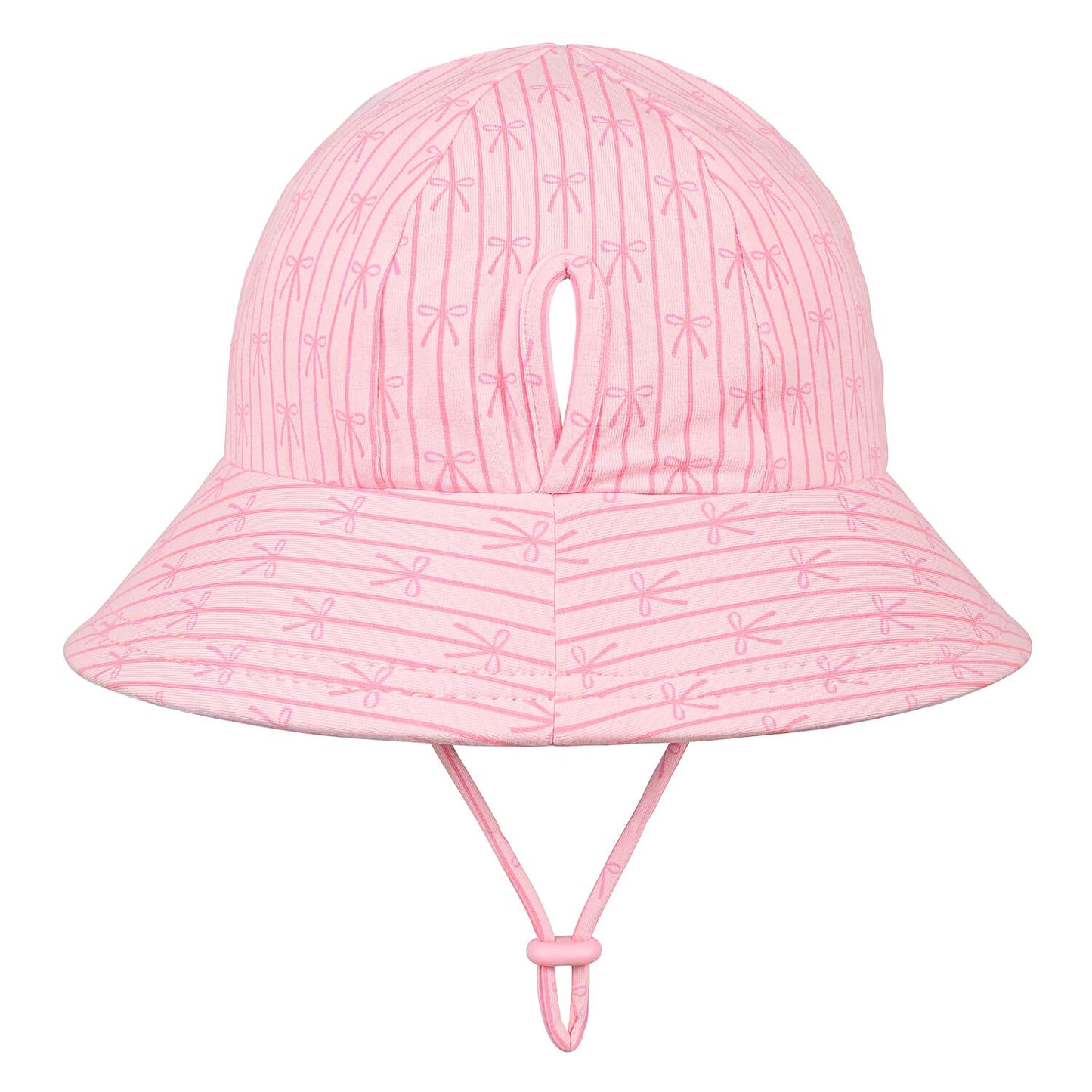 Ponytail Bucket Sun Hat - Ballerina