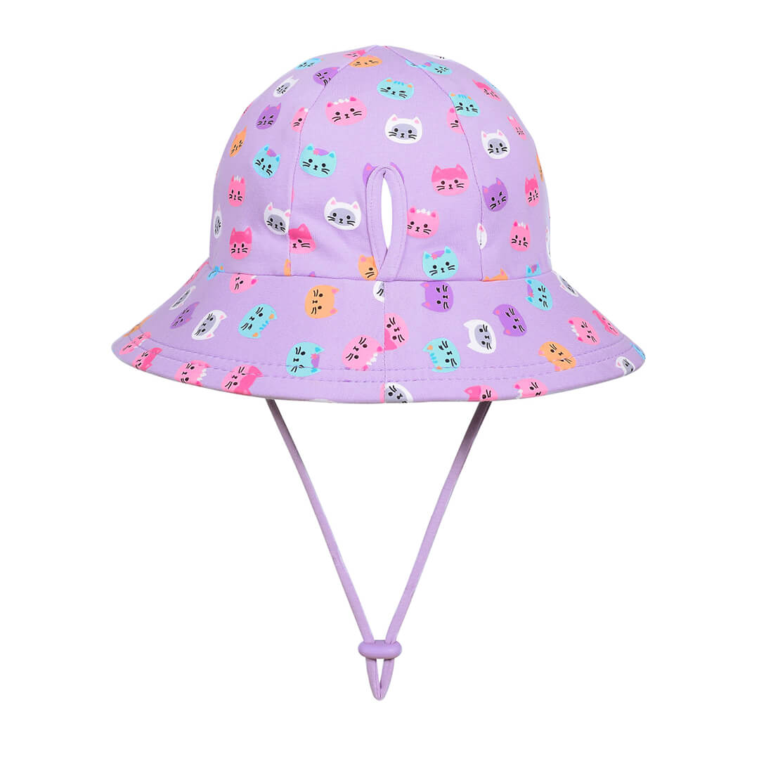 Ponytail Bucket Sun Hat - Kitty