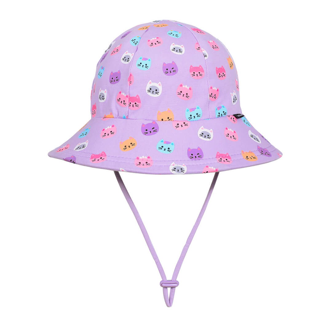 Ponytail Bucket Sun Hat - Kitty