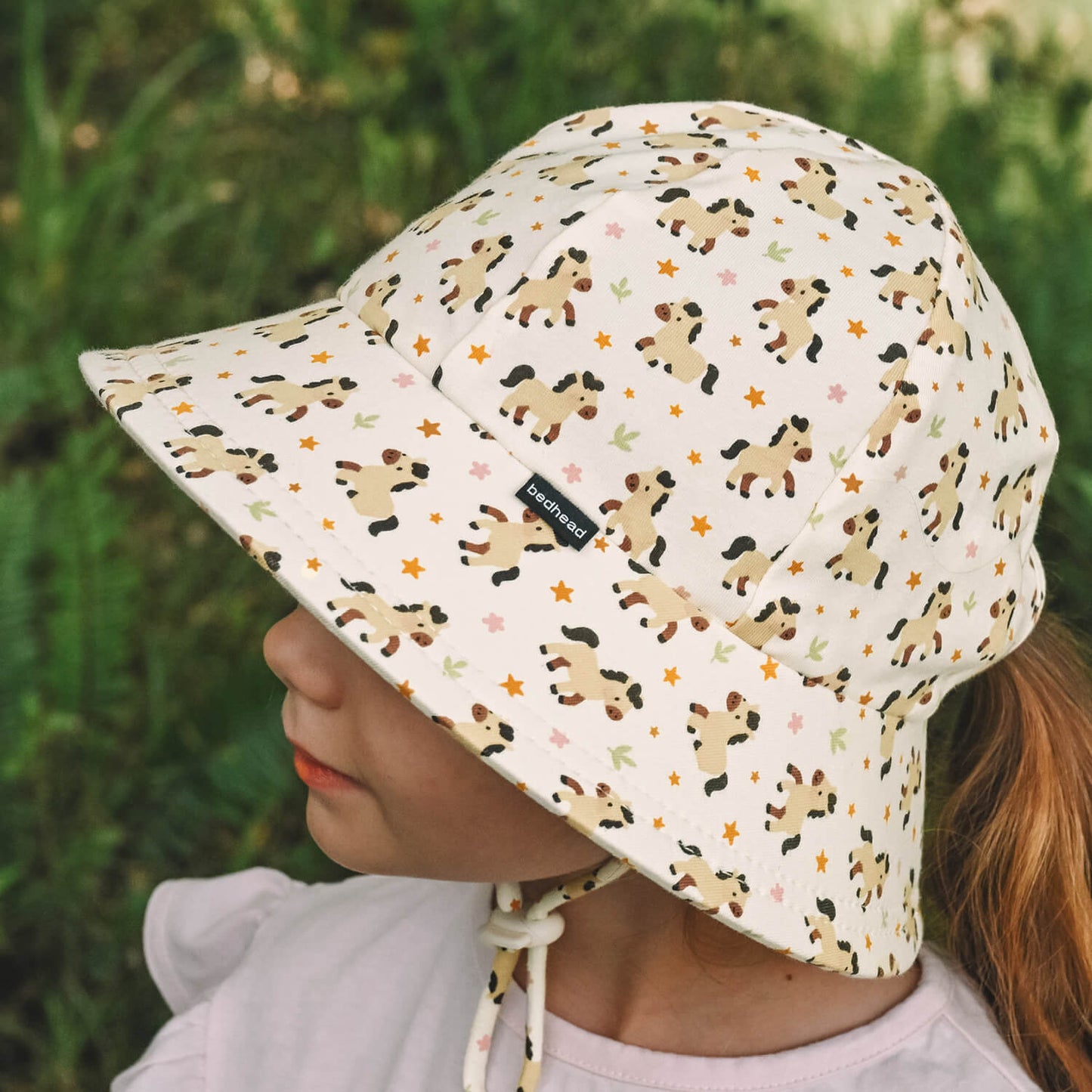 Ponytail Bucket Sun Hat - Pony