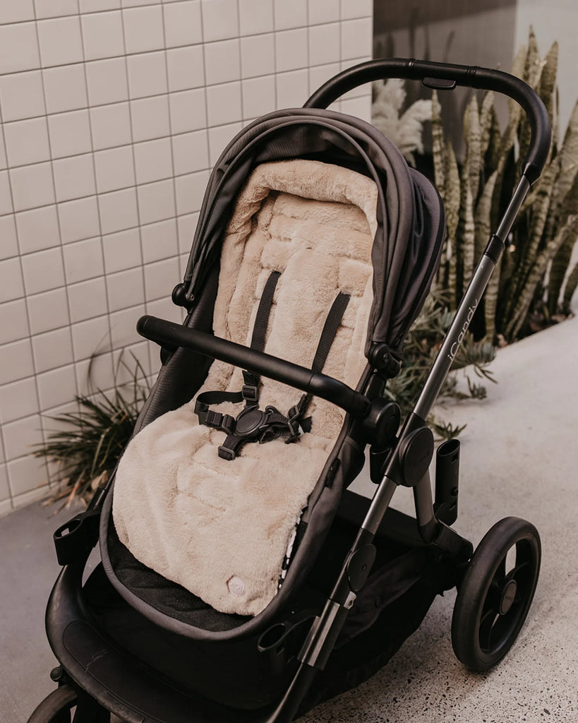 Cozy Fleece Pram Liner Dalmatian Sugar Spice The Baby Shop