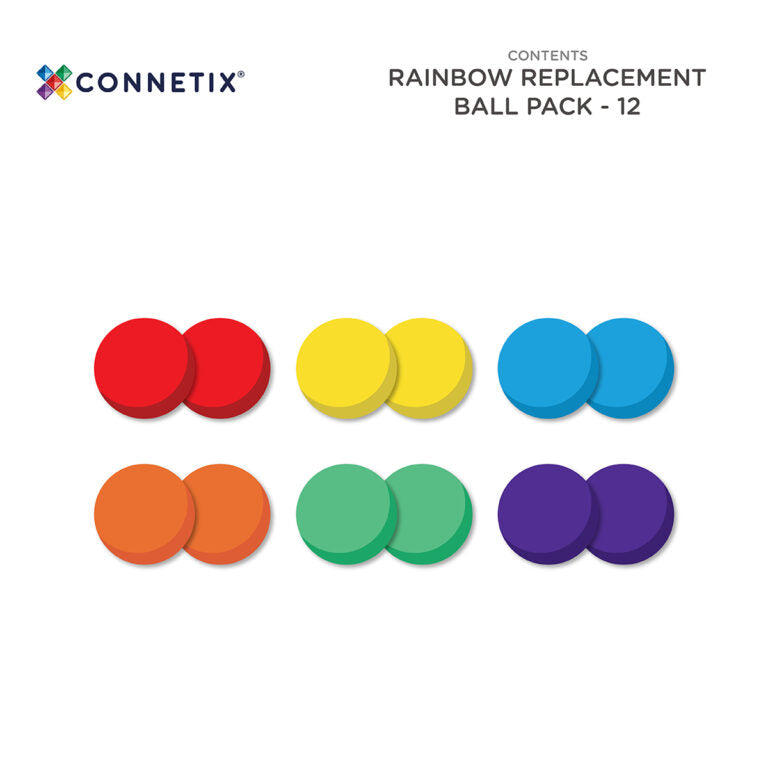 Rainbow Ball Pack 12 pc