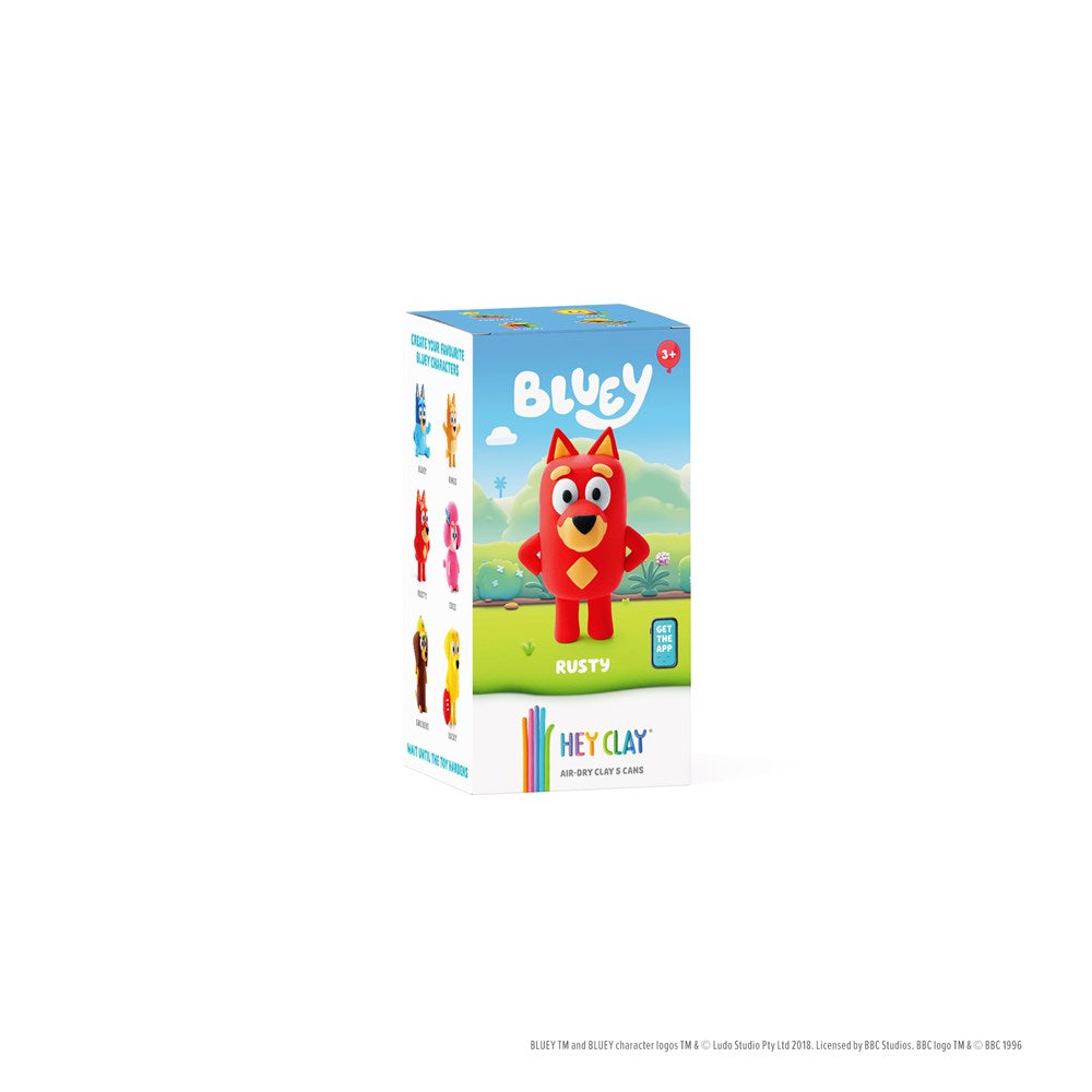 Hey Clay Rusty Single Character - Bluey