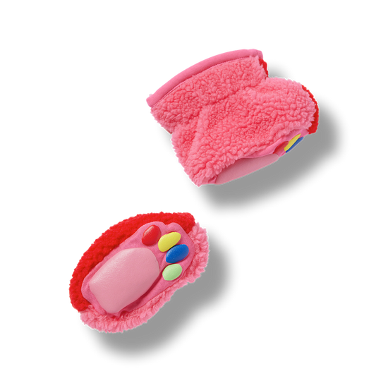 A Is For Apple Baby Sherpa Baby Bootie - Lucky Last! (Size 3-6m)