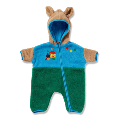 Rainbow Express Sherpa Roosuit