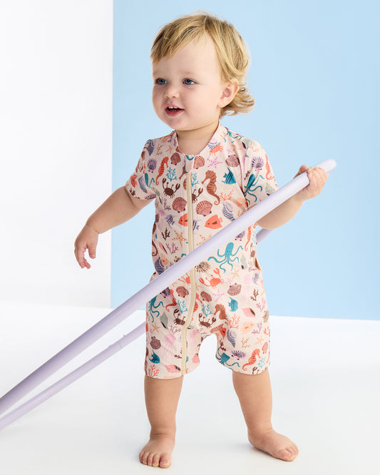 Under The Sea SS Swimsuit UPF50+